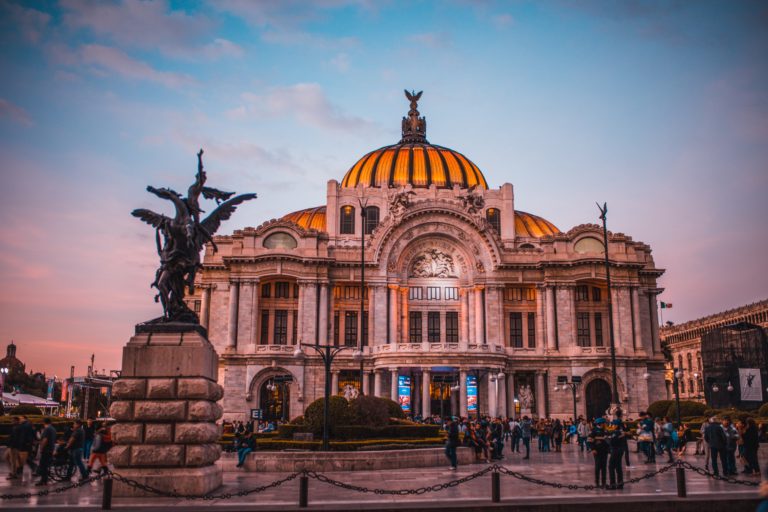 atardecer ciudad de México